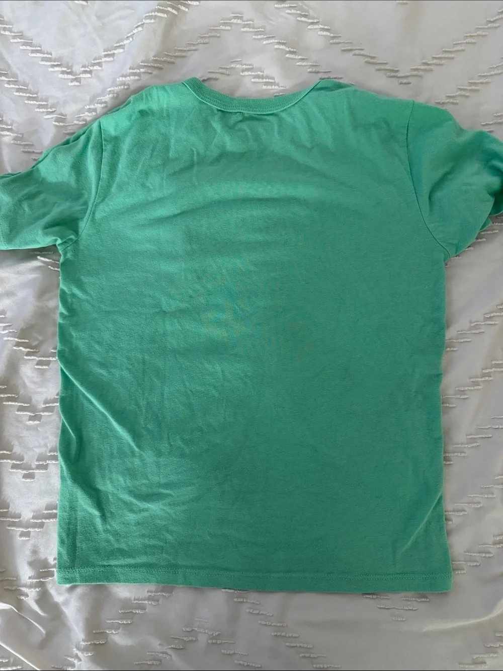 Children’s Place Green 'Lucky Dude' Short Sleeve Tee